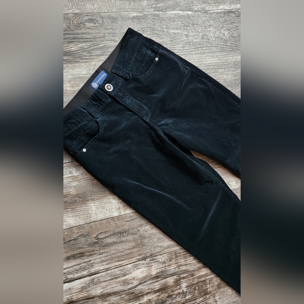Democracy "Ab" solution Comfort Waistband Stretchy Corduroy Pants Women's 10P